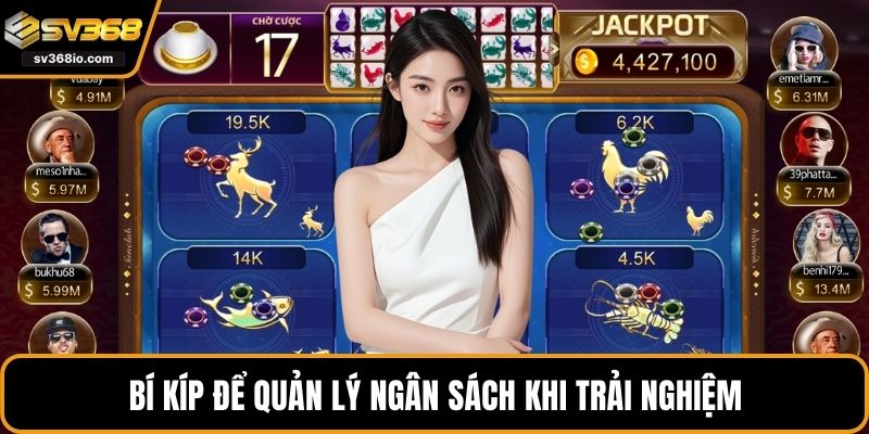 Bí kíp để quản lý ngân sách khi trải nghiệm