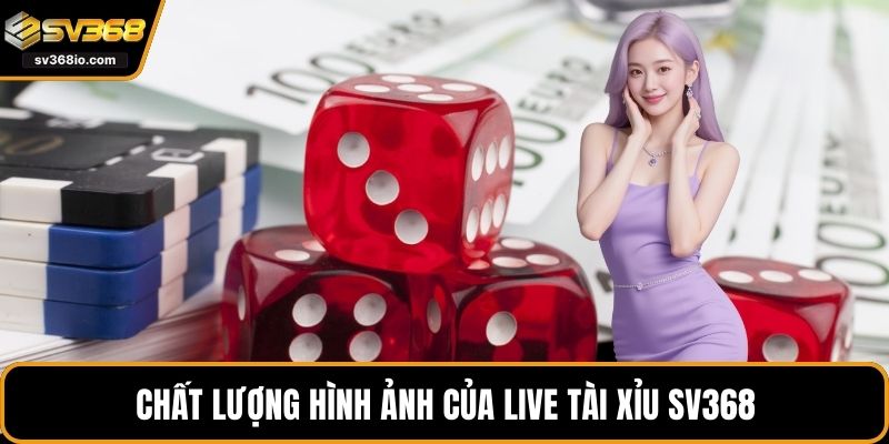 Chất lượng hình ảnh của live tài xỉu SV368